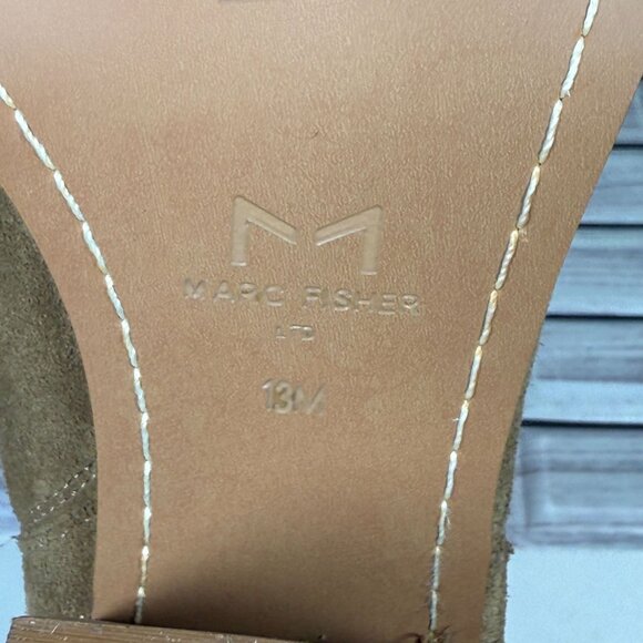 Marc Fisher LTD Women's Brown Suede Pointed Toe Ankle Bootie Shoe‎ Size 13-NEW - Picture 8 of 8